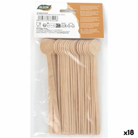 Ensemble de Cuillères Algon Bois 15