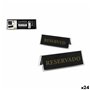 Plaque d'identification My Bar RESERVADO / RESERVED 12 x 4 cm 2 mm 24 Unités