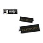 Plaque d'identification My Bar RESERVADO / RESERVED 12 x 4 cm 2 mm 24 Unités