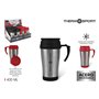Tasse Thermos avec Couvercle ThermoSport Travel Rouge 400 ml (12 Unités)