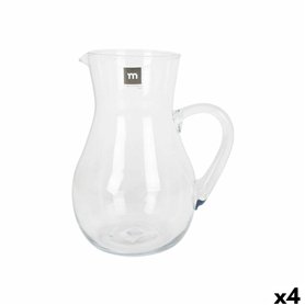 Pichet La Mediterránea Lombardia verre 2 L (4 Unités)