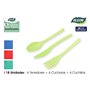 Couverts jetables Algon (24 Unités)