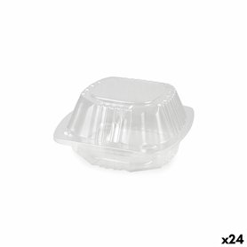 Plateaux alimentaires réutilisables Algon BURGER 13 x 13 x 6