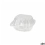 Plateaux alimentaires réutilisables Algon BURGER 13 x 13 x 6