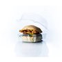 Plateaux alimentaires réutilisables Algon BURGER 13 x 13 x 6,9 cm (5 Pièces) (24 Unités)