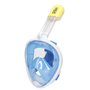 Masque de plongée avec Support pour Caméra de Sport AquaSport Bleu Turquoise (4 Unités)