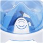 Masque de plongée avec Support pour Caméra de Sport AquaSport Bleu Turquoise (4 Unités)