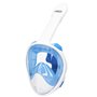 Masque de plongée avec Support pour Caméra de Sport AquaSport Bleu Blanc (4 Unités)