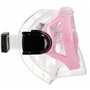Masque de Plongée avec Tube AquaSport Bleu Rose (6 Unités)