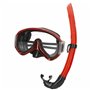 Masque de Plongée avec Tube AquaSport (6 Unités)