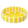 Pataugeoire gonflable pour enfants Intex Citron 147 x 33 x 147 cm Jaune (6 Unités)