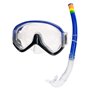 Masque de Plongée avec Tube AquaSport Bleu (6 Unités)