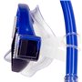 Masque de Plongée avec Tube AquaSport Bleu (6 Unités)