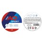 Masque de Plongée avec Tube AquaSport Bleu Rouge (6 Unités)
