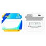 Masque de plongée AquaSport Bleu (6 Unités)
