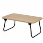 Plateau de lit pliable Max Home Bois Acier Mélamine 53 x 22 x 30 cm 2 Unités