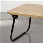 Plateau de lit pliable Max Home Bois Acier Mélamine 53 x 22 x 30 cm 2 Unités