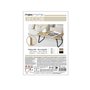 Plateau de lit pliable Max Home Bois Acier Mélamine 53 x 22 x 30 cm 2 Unités