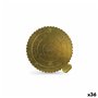 Base de gâteau Algon Doré 20 x 20 cm (36 Unités)