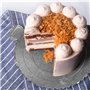 Base de gâteau Algon Doré 40 x 40 cm (36 Unités)