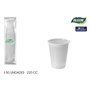 Set de Verres Algon Blanc 220 ml 50 Pièces (18 Unités)