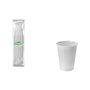 Set de Verres Algon Blanc 220 ml 50 Pièces (18 Unités)