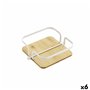 Porte-serviettes Quttin Métal 22 x 22 x 6 cm (6 Unités)