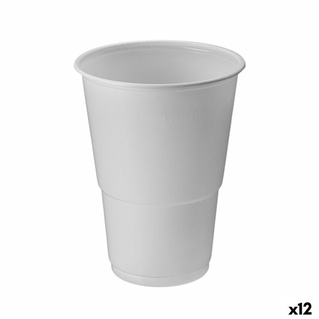 Set de Verres Algon Blanc 330 ml 50 Pièces (12 Unités)