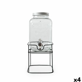 Distributeur de boissons La Mediterránea Rustik Métal verre 4 L 17 x 17 x 30