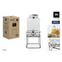 Distributeur de boissons La Mediterránea Rustik Métal verre 4 L 17 x 17 x 30,5 cm (4 Unités)