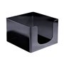 Porte-serviettes My Bar COCKTAIL Noir Plastique 12,8 x 12,8 x 8,8 cm (24 Unités)