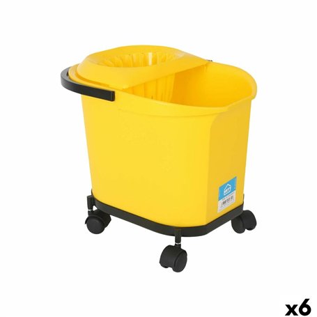 Seau de Lavage Kety Jaune 16 L 40