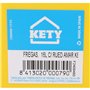 Seau de Lavage Kety Jaune 16 L 40,5 x 30 x 35 cm (6 Unités)