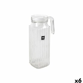 Carafe avec Couvercle et Doseur La Mediterránea Chrysler verre (6 Unités)