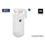 Carafe avec Couvercle et Doseur La Mediterránea Chrysler verre (6 Unités)