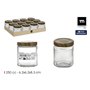 Pot en verre La Mediterránea WOOD 250 ml (24 Unités)