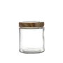 Pot en verre La Mediterránea WOOD 250 ml (24 Unités)