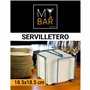 Porte-serviettes My Bar 18,5 x 18,5 x 14 cm (12 Unités)
