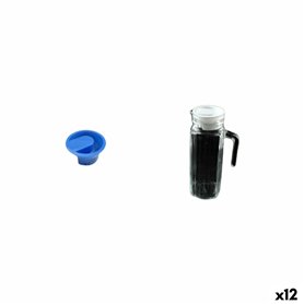 Carafe avec Couvercle et Doseur La Mediterránea Chrystie verre (12 Unités)
