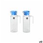 Carafe avec Couvercle et Doseur La Mediterránea Chrystie verre (12 Unités)