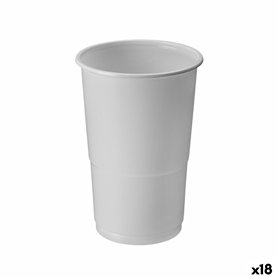 Set de Verres Algon Blanc 250 ml 50 Pièces (18 Unités)