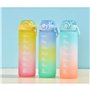 Bouteille d'eau Bewinner Multicouleur 600 ml 7,5 X 20 CM (12 Unités)
