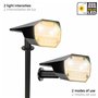 Lampe solaire Aktive 8 x 37 x 11 cm (6 Unités)
