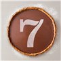 Gabarit de gâteau Algon 25 cm Numéro 7 (36 Unités)