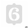 Gabarit de gâteau Algon Numéro 6 (36 Unités)