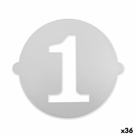Gabarit de gâteau Algon 25 cm Numéro 1 (36 Unités)