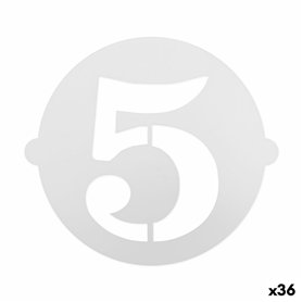 Gabarit de gâteau Algon 25 cm Numéro 5 (36 Unités)