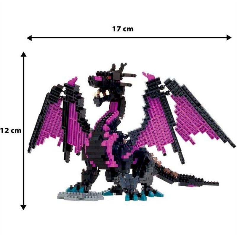 Image secondaire de Figurine en briques - BANDAI - NANOBLOCK - Dragon Deluxe - 960 pcs