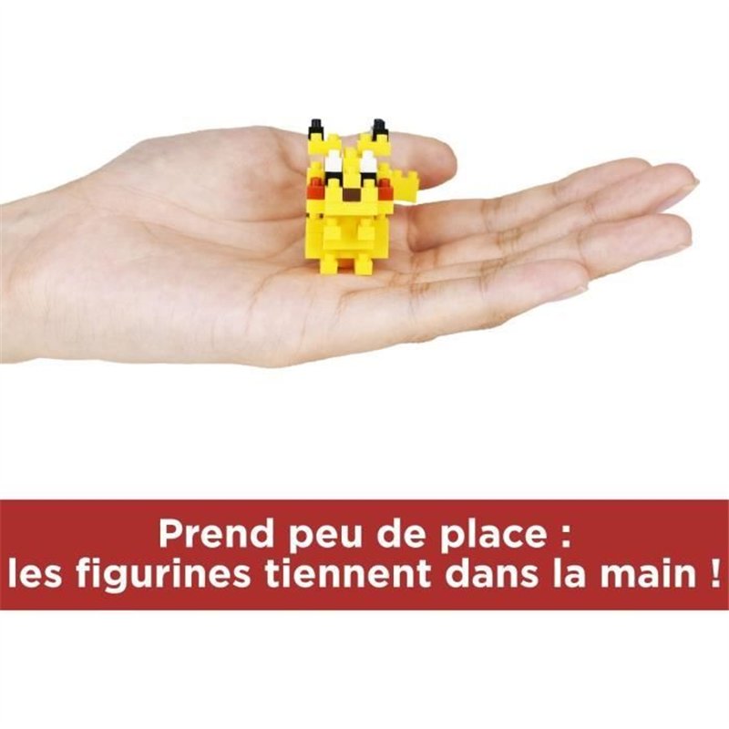 Image secondaire de Coffret de 6 figurines en briques - BANDAI - NANOBLOCK - Pack Pokémon type Électrique