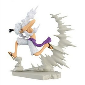 Figure à Collectionner One Piece SENKOZEKKEI - MONKEY.D.LUFFY (GEAR 5) Multicouleur (Multicouleur) Plastique (Plastique)